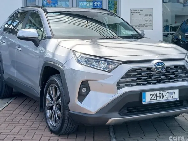 Toyota RAV4 SUV, Petrol Hybrid, 2022, Grey
