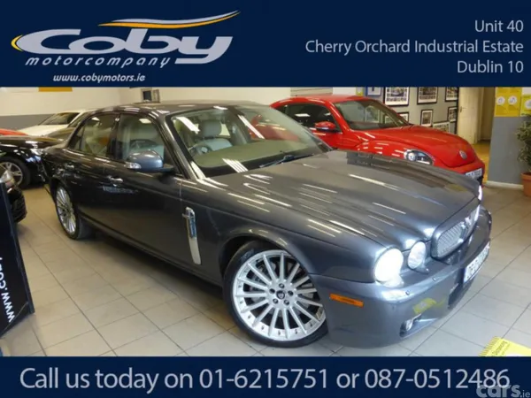 Jaguar XJ Saloon, Petrol, 2006, Grey