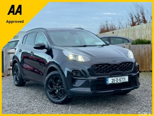 Kia Sportage MPV, Diesel Hybrid, 2021, Black