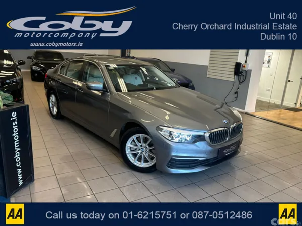 BMW 5-Series Saloon, Diesel, 2020, Grey