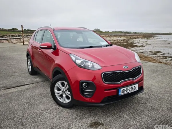 Kia Sportage MPV, Diesel, 2018, Red