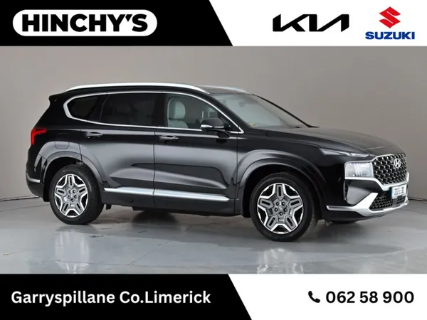 Hyundai Santa Fe SUV, Petrol Plug-in Hybrid, 2023, Black