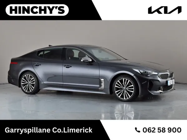 Kia Stinger Saloon, Diesel, 2019, Grey