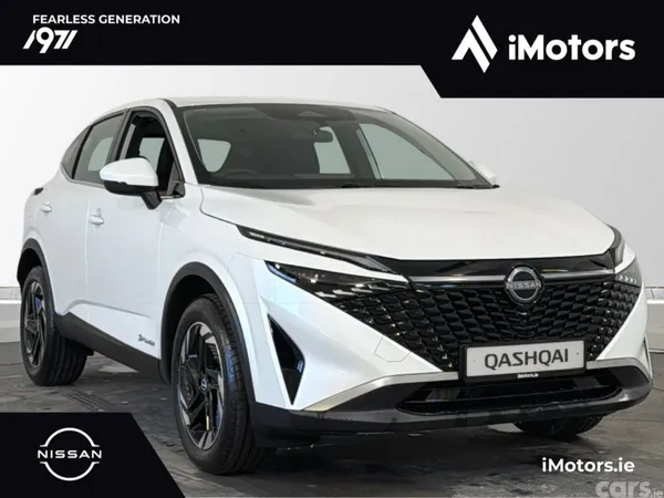 Nissan Qashqai SUV, Petrol Hybrid, 2027, White
