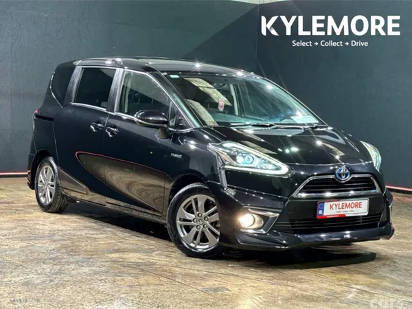 Toyota Sienta MPV, Petrol Hybrid, 2017, Black
