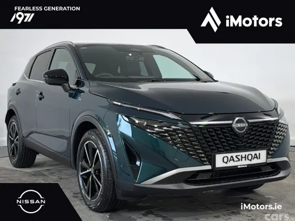 Nissan Qashqai SUV, Petrol Hybrid, 2027, Green