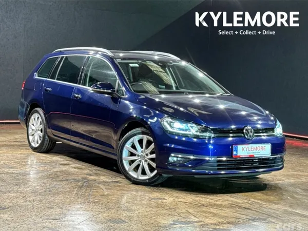 Volkswagen Golf Estate, Petrol, 2019, Blue