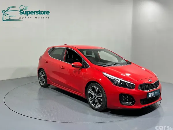 Kia Ceed Hatchback, Petrol, 2018, Red