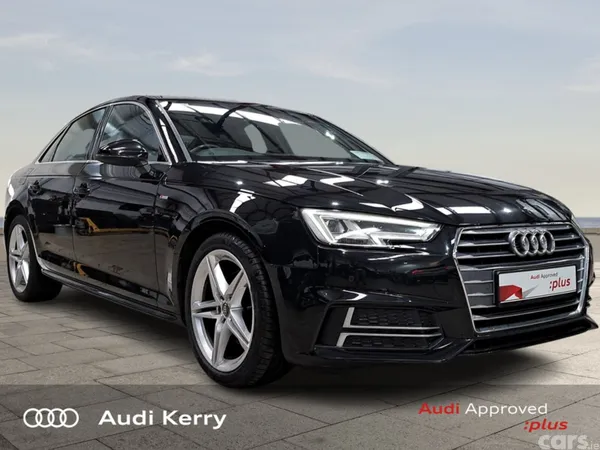Audi A4 Saloon, Petrol, 2017, Black