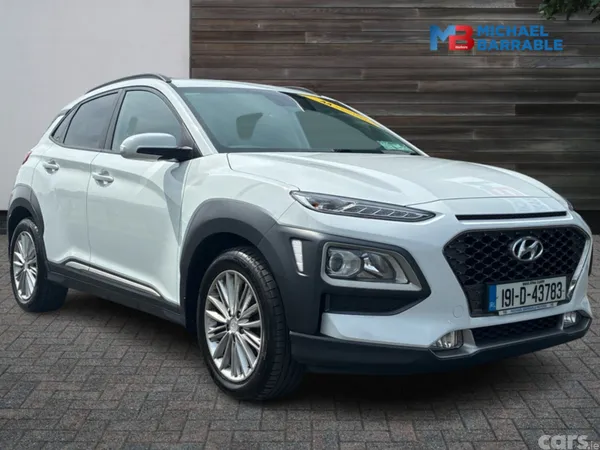 Hyundai KONA MPV, Petrol, 2019, White