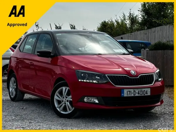 Skoda Fabia Hatchback, Petrol, 2017, Red
