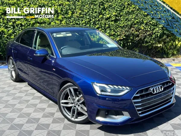 Audi A4 Saloon, Diesel, 2021, Blue