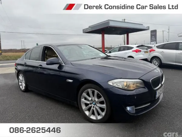 BMW 5-Series Saloon, Diesel, 2011, Blue