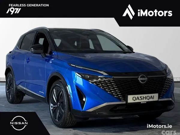 Nissan Qashqai SUV, Petrol Hybrid, 2027, Blue