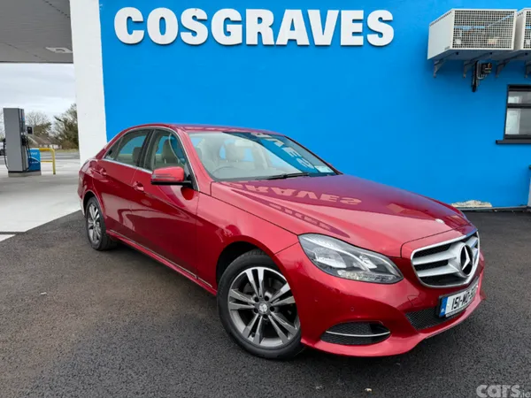 Mercedes-Benz E-Class Saloon, Diesel, 2015, Red