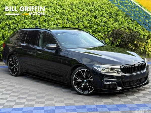 BMW 5-Series Estate, Diesel, 2018, Black