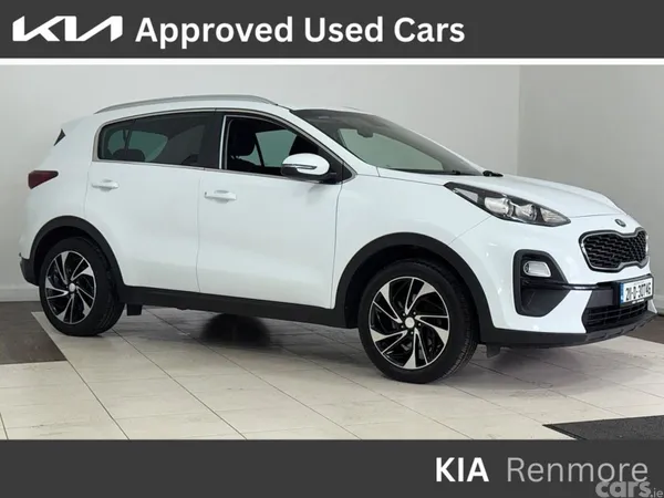Kia Sportage MPV, Diesel Hybrid, 2021, White
