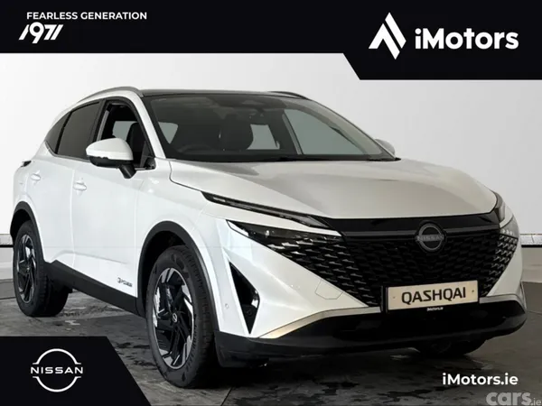 Nissan Qashqai SUV, Petrol Hybrid, 2027, White