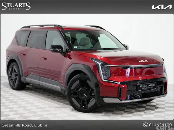 Kia EV9 SUV, Electric, 2027, Red