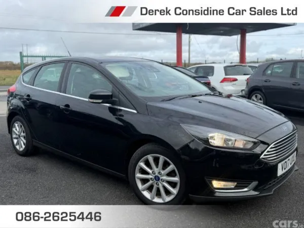 Ford Focus Hatchback, Diesel, 2017, Black