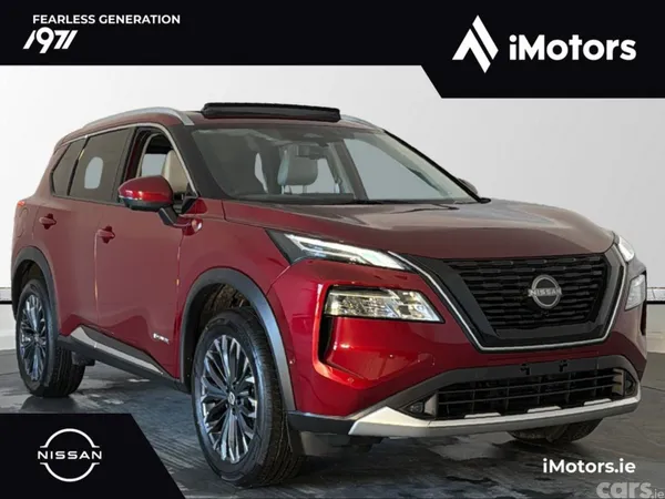 Nissan X-Trail SUV, Petrol Hybrid, 2027, Red