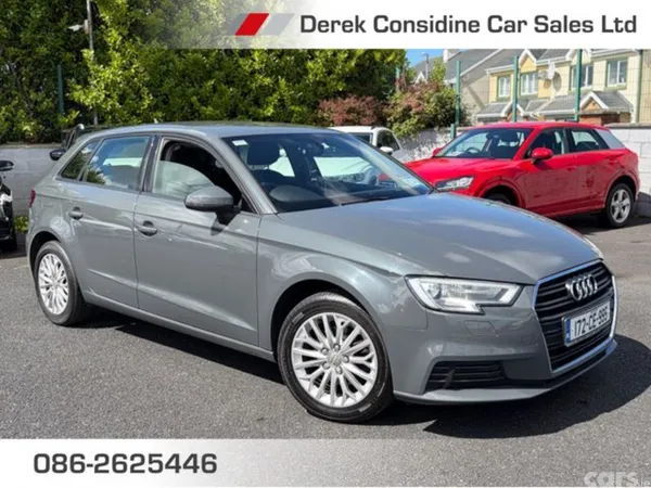 Audi A3 Hatchback, Diesel, 2017, Grey