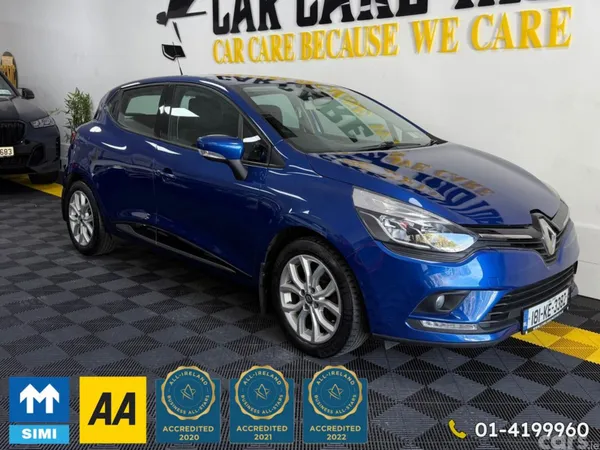 Renault Clio Hatchback, Petrol, 2018, Blue
