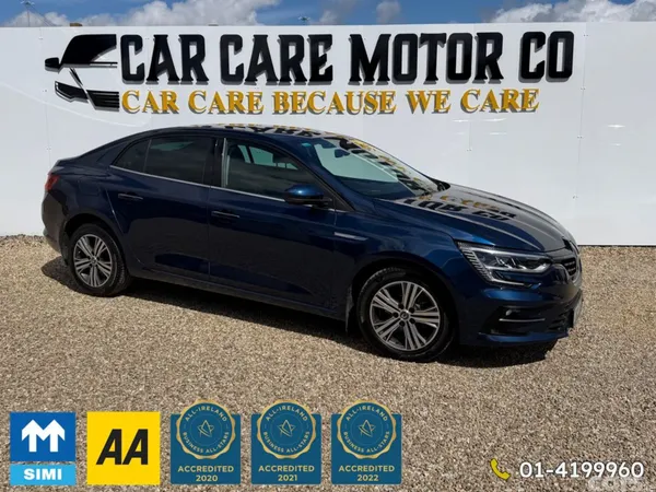 Renault Megane Saloon, Petrol, 2021, Blue