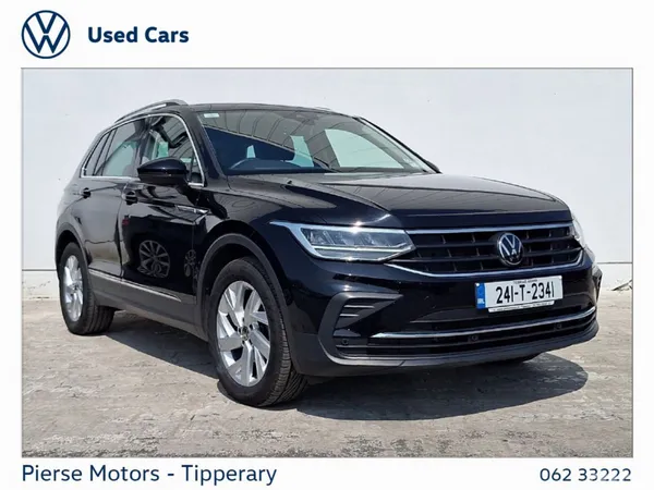 Volkswagen Tiguan SUV, Diesel, 2024, Black