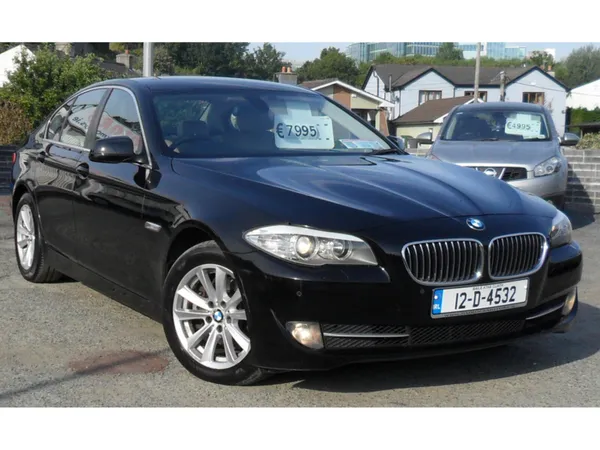 BMW 5-Series Saloon, Diesel, 2012, Black