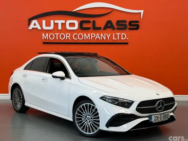 Mercedes-Benz A-Class Saloon, Petrol Plug-in Hybrid, 2023, White