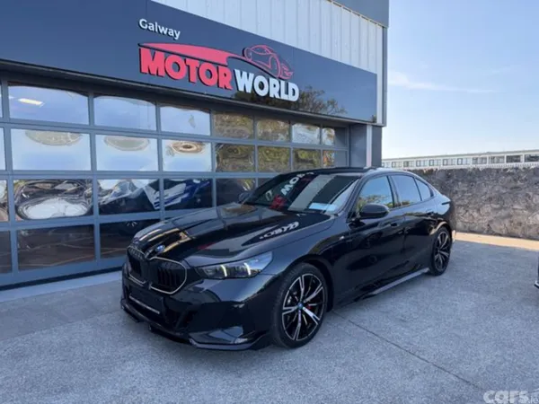 BMW 5-Series Saloon, Petrol Plug-in Hybrid, 2025, Black