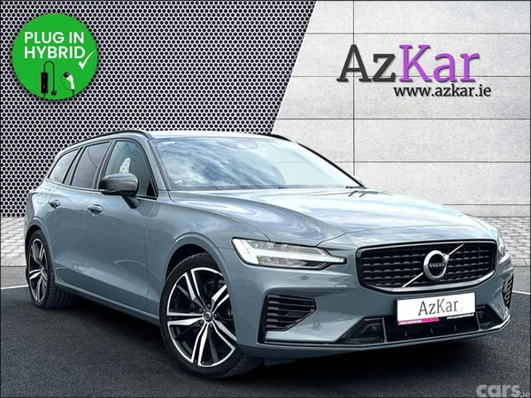 Volvo V60 Estate, Petrol Plug-in Hybrid, 2022, Grey