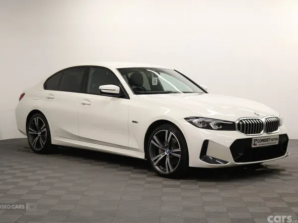 BMW 3-Series Saloon, Petrol Hybrid, 2023, White