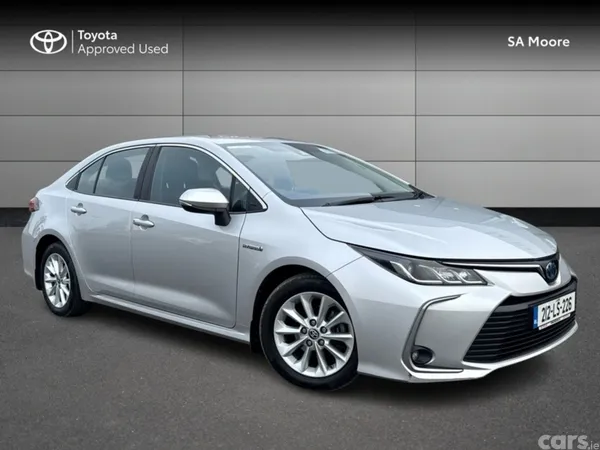 Toyota Corolla Saloon, Petrol Hybrid, 2021, Grey