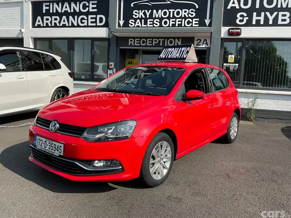 Volkswagen Polo Hatchback, Petrol, 2017, Red