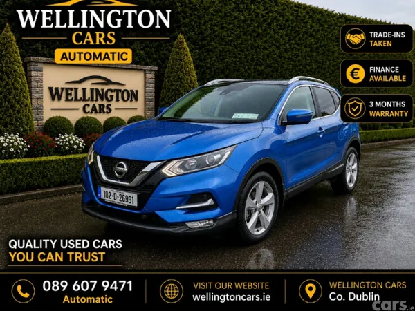 Nissan Qashqai MPV, Petrol, 2018, Blue