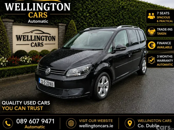 Volkswagen Touran MPV, Petrol, 2013, Black