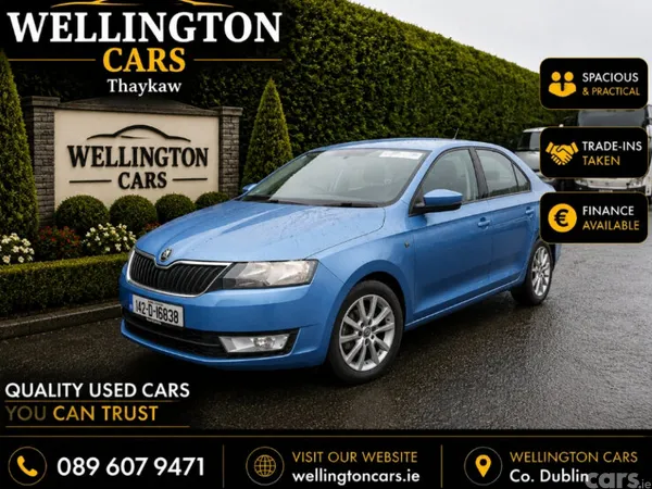 Skoda Rapid Saloon, Diesel, 2013, Blue
