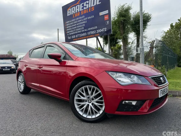 SEAT Leon Hatchback, Diesel, 2018, Red