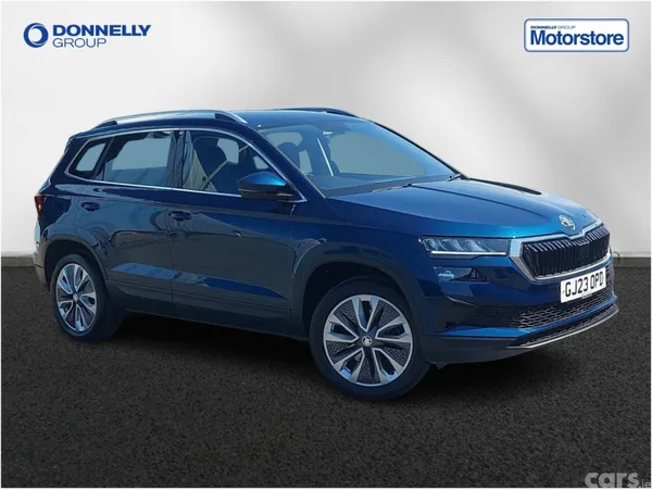 Skoda Karoq Estate, Petrol, 2023, Blue