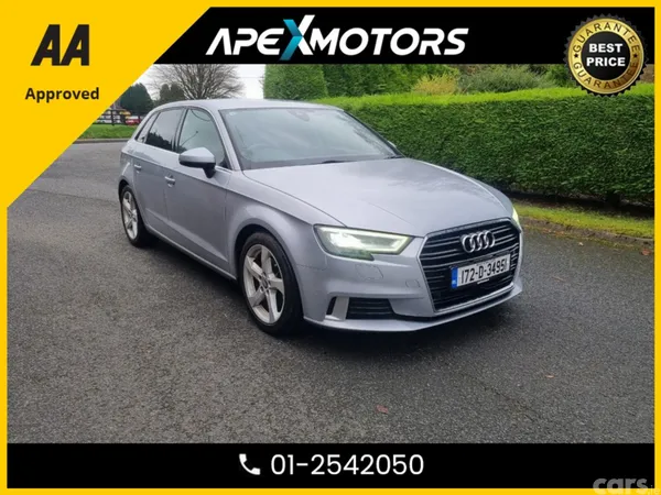 Audi A3 Hatchback, Petrol, 2017, Silver