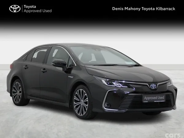 Toyota Corolla Saloon, Petrol Hybrid, 2021, Black