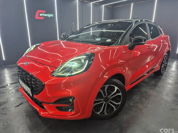 Ford Puma MPV, Petrol Hybrid, 2021, Red