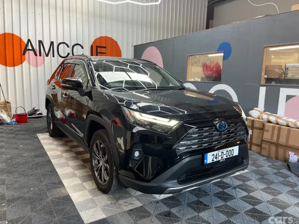 Toyota RAV4 SUV, Petrol Hybrid, 2024, Black
