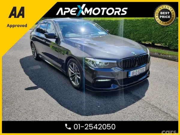 BMW 5-Series Saloon, Diesel, 2018, Grey
