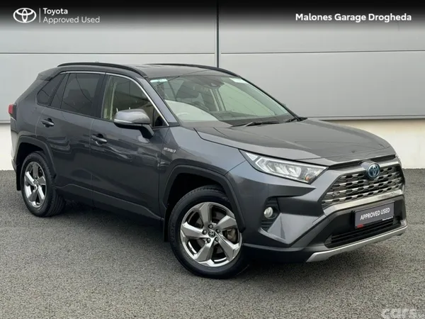 Toyota RAV4 SUV, Petrol Hybrid, 2021, Grey