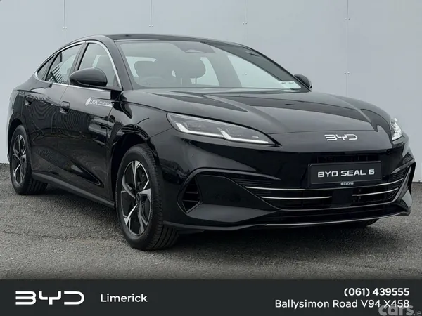 BYD Seal 6 Saloon, Petrol Plug-in Hybrid, 2026, Black