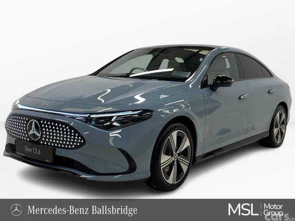 Mercedes-Benz CLA Coupe, Electric, 2026, Blue