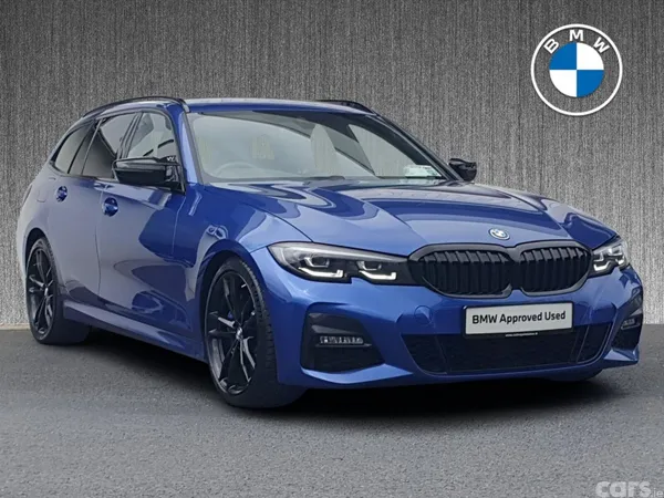 BMW 3-Series Estate, Petrol Plug-in Hybrid, 2021, Blue